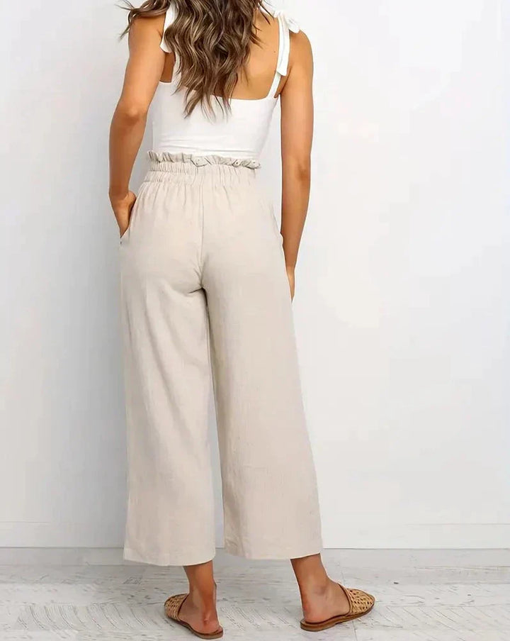 Yamira - Pantalon en lin confortable