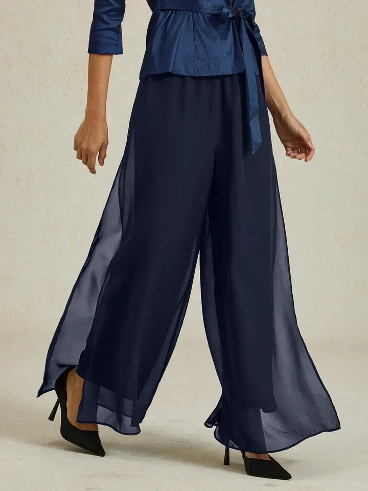 Fluressa | Pantalon fluide à ourlet fendu