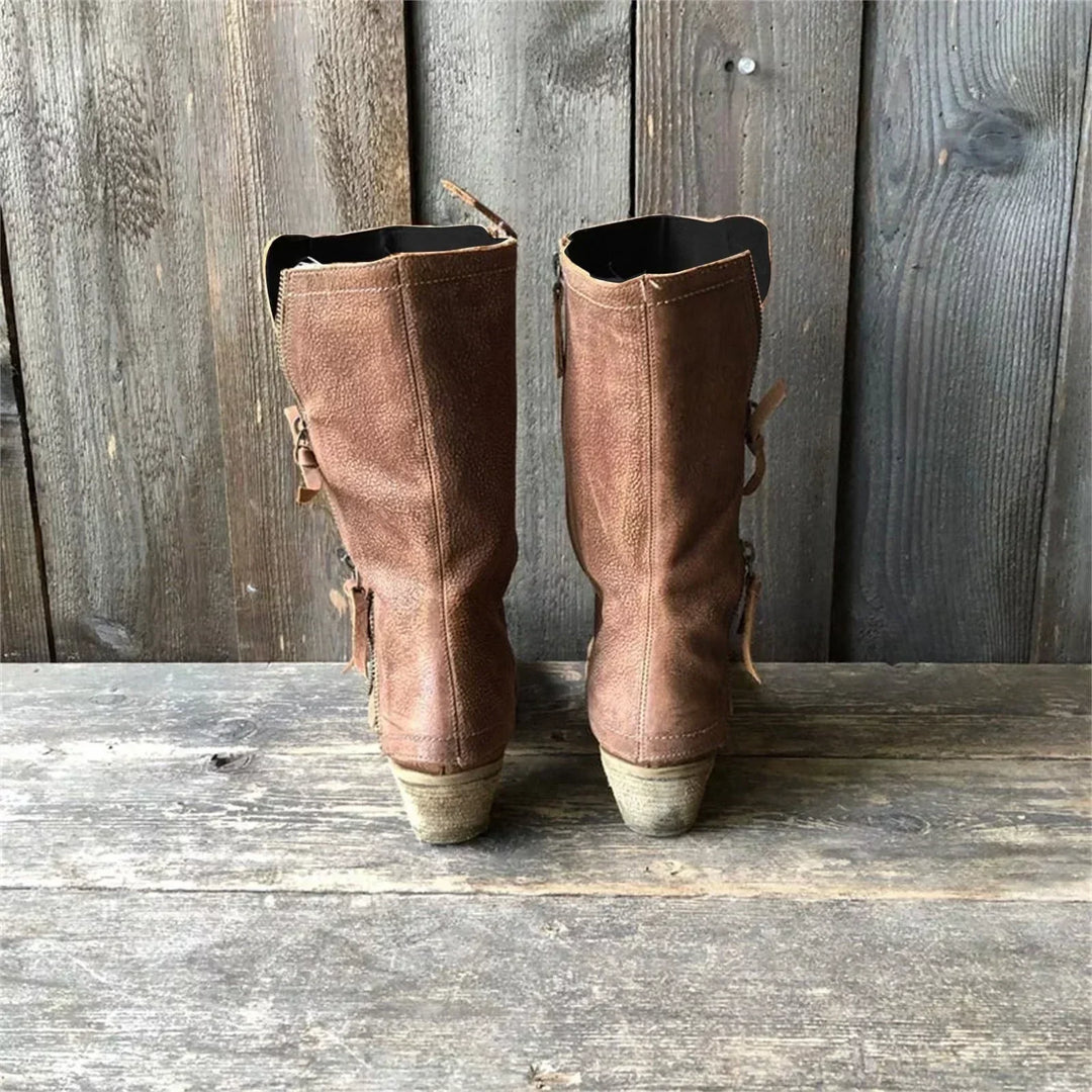 Lily - Mid-Calf Boots