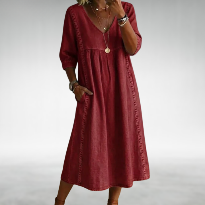 Valerie™ Comfort Midi Dress