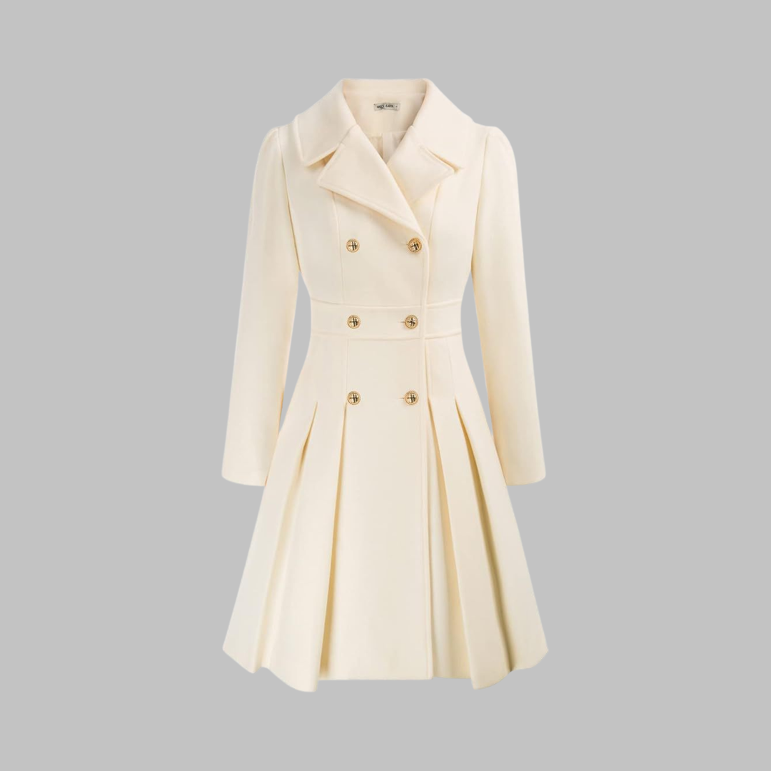 Amelia - Elegant Long Sleeve Coat