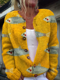 Julie | Buttoned Cardigan Sweater