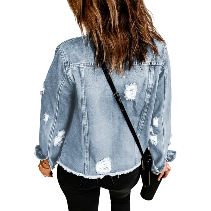 DENIM™ – Veste en Jean Décontractée – Confort & Élégance au Quotidien