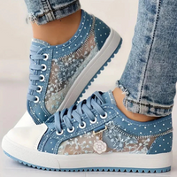 Cara | Elegant Floral Print Sneakers