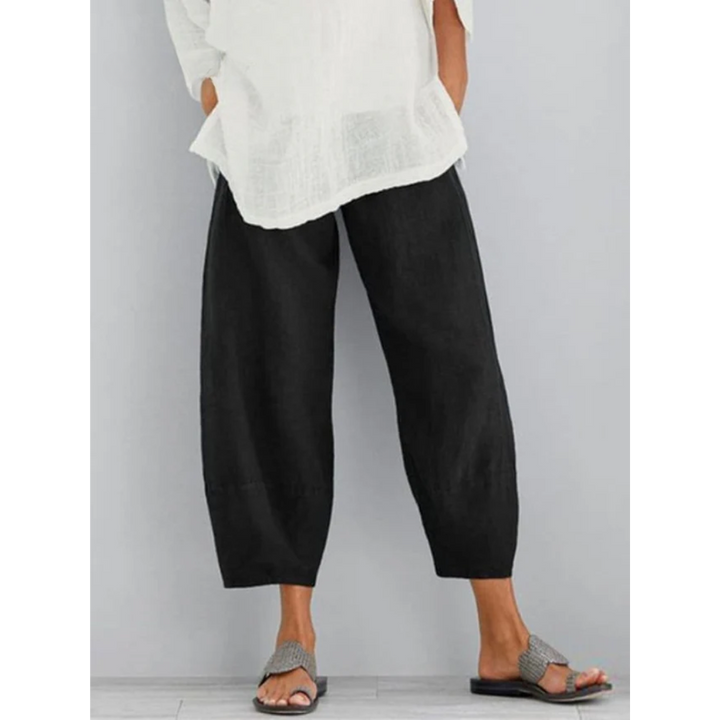 Elena™ | Elegant and Comfortable Linen Trousers
