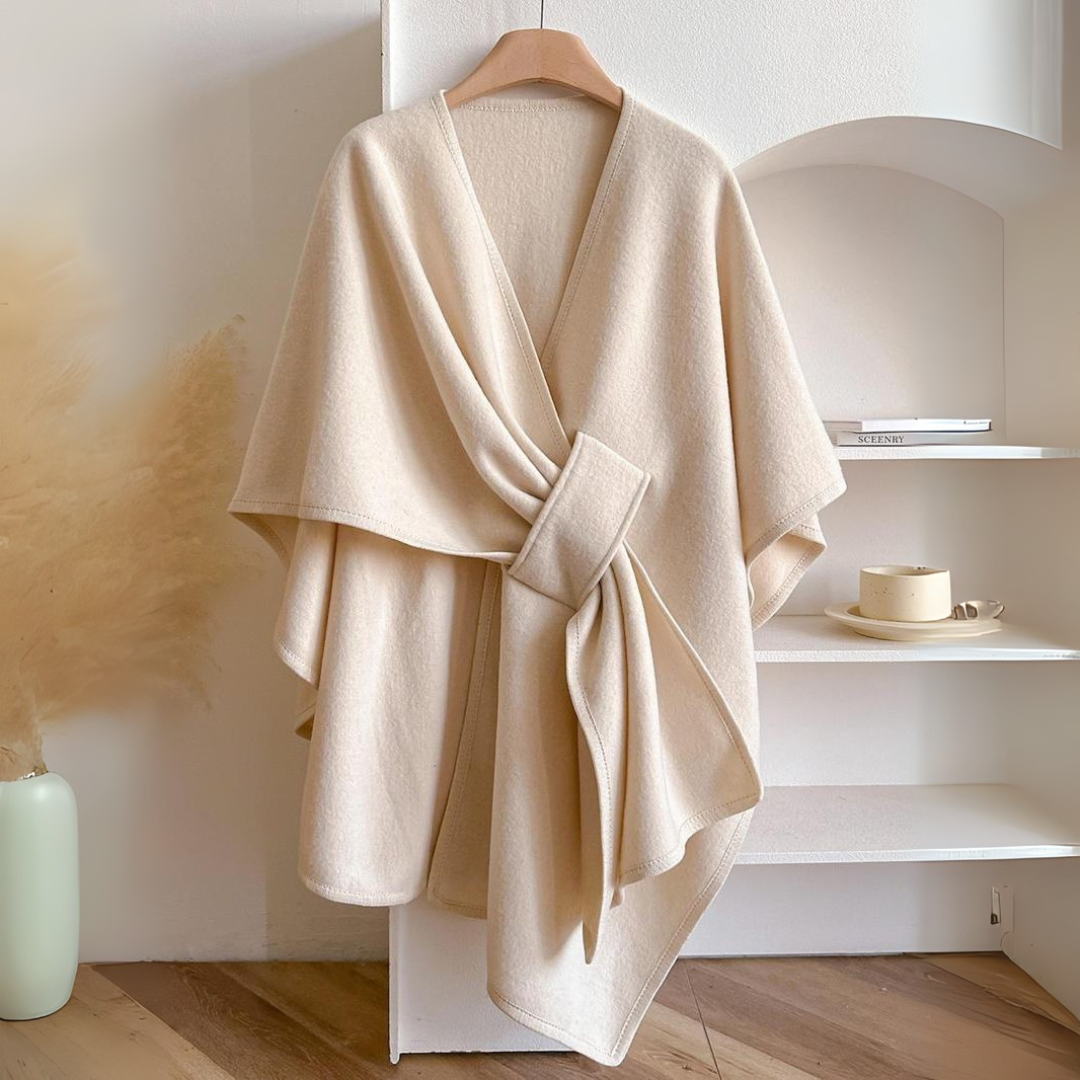 THE FLEECE DRAPE SHAWL