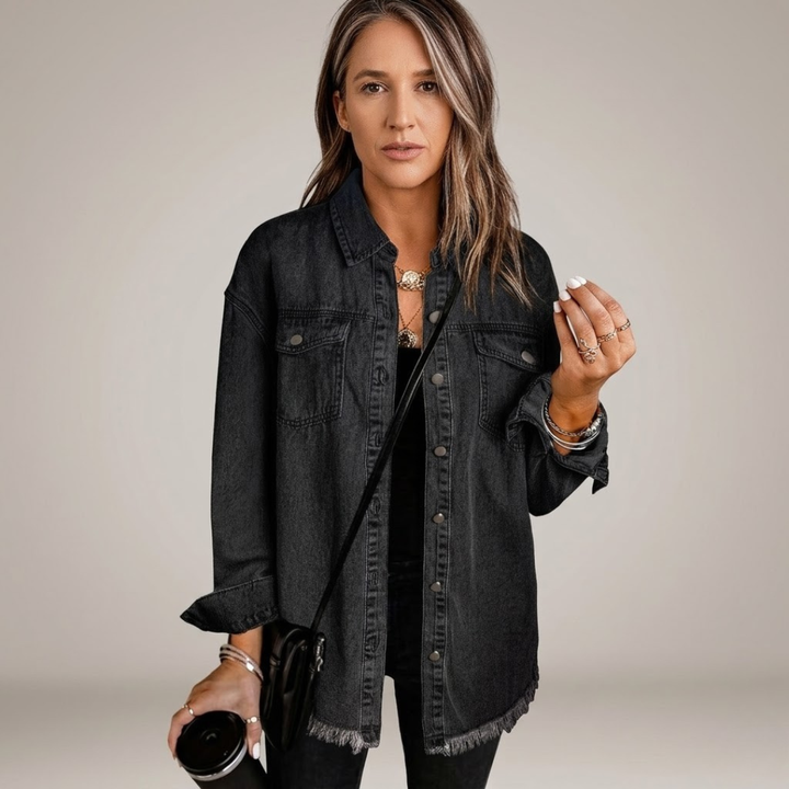 Eleanor - Casual Layering Denim Jacket