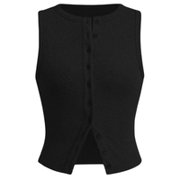 KYLIE™ – Classic Ribbed Casual Crop Top