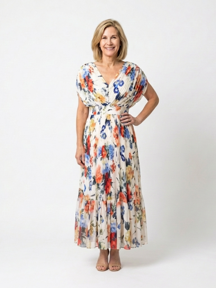 Savannah | Luxe Tummy-Covering Midi Dress