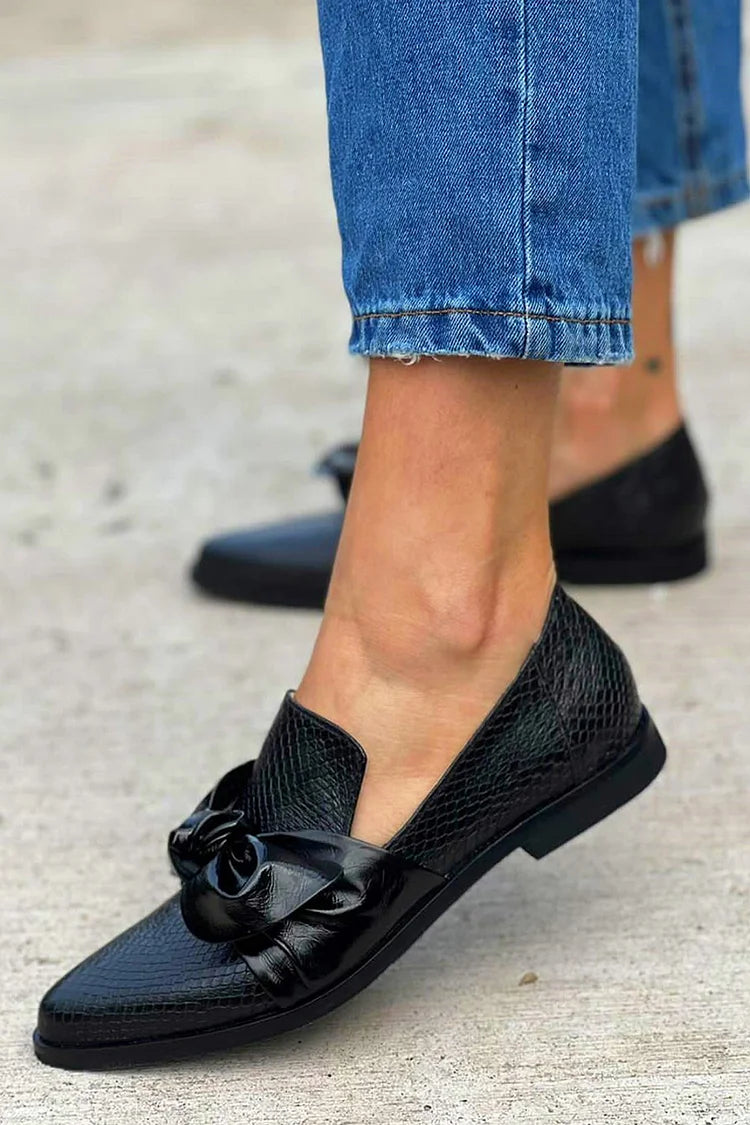 Sloane™ | Mocassins à nœud poli