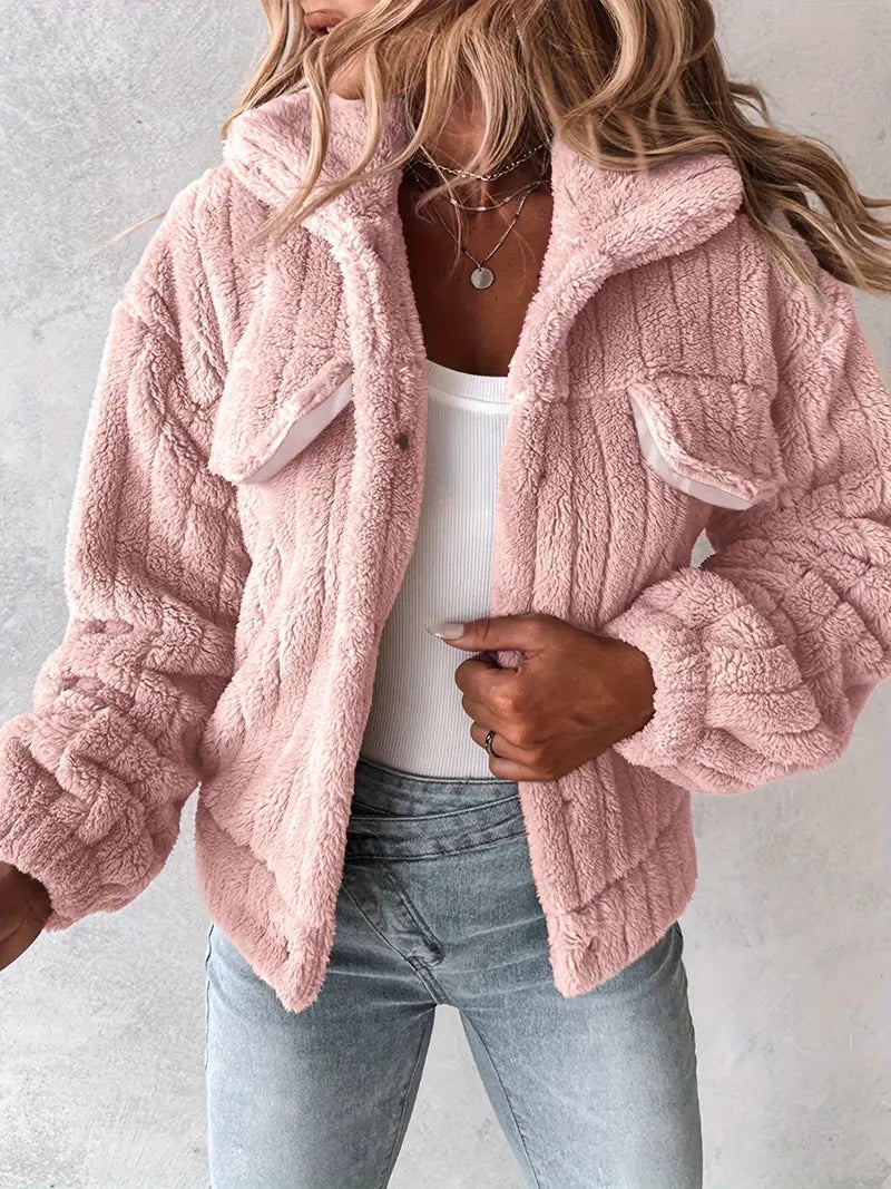 ARLETTE™ | Veste Peluche Élégante