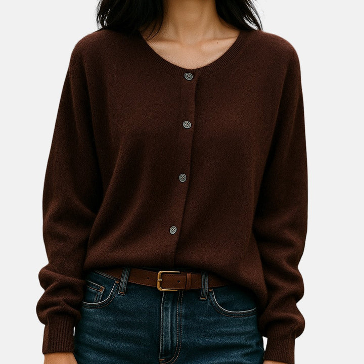 Nivola™ | Pull Boutonné Doux et Élégant