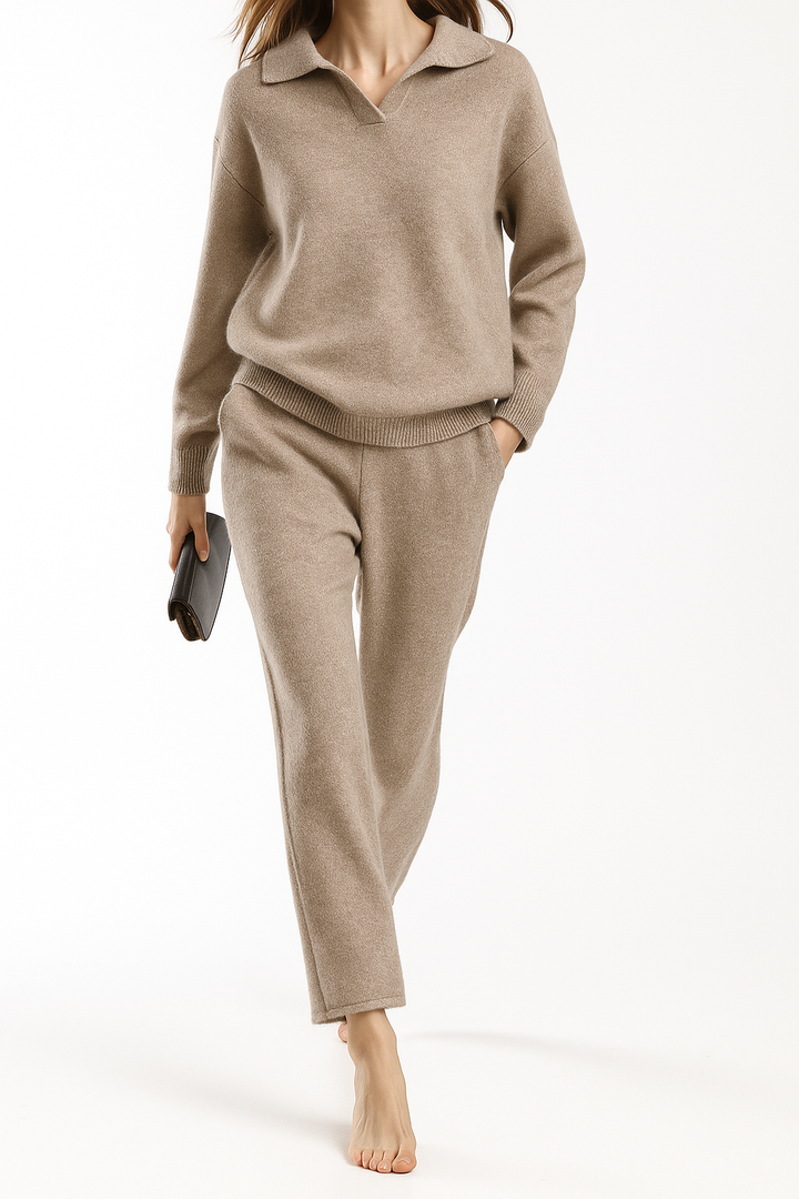 Grace | Ensemble Lounge en Maille Polo