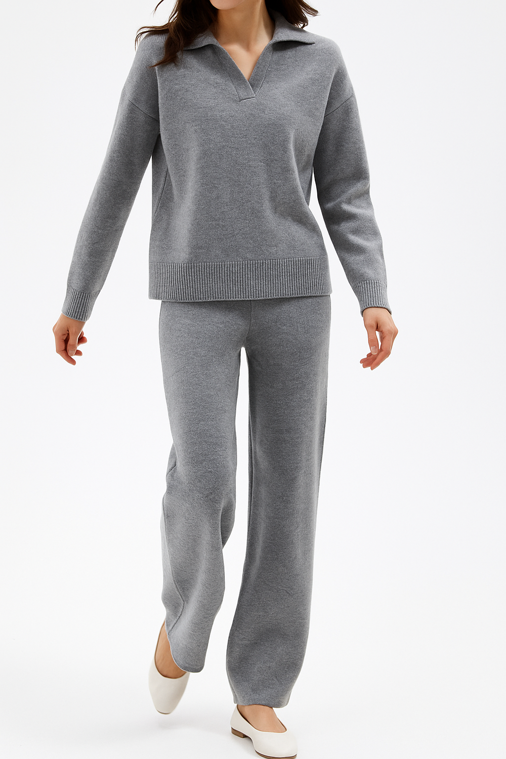 Grace | Ensemble Lounge en Maille Polo