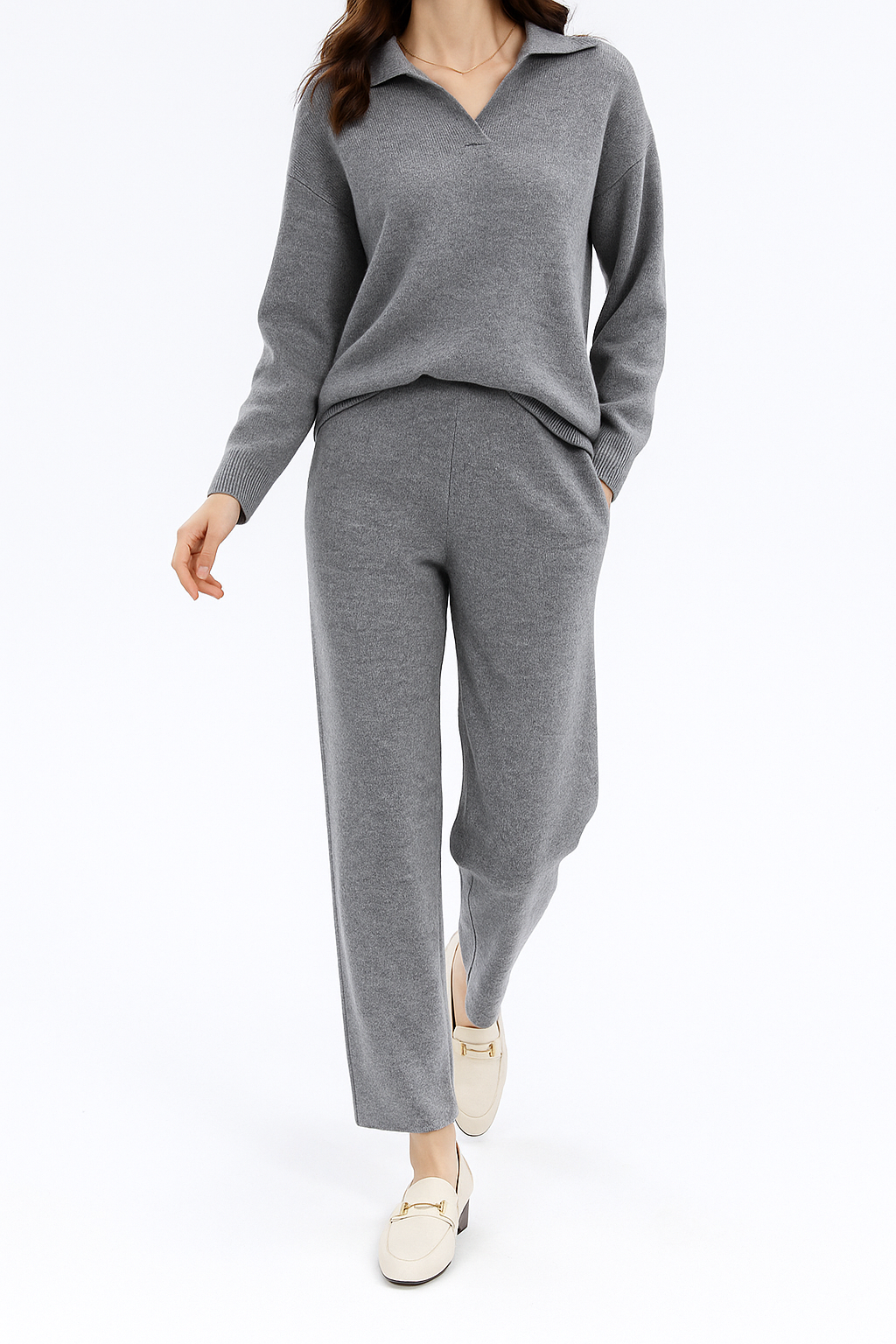 Grace | Ensemble Lounge en Maille Polo