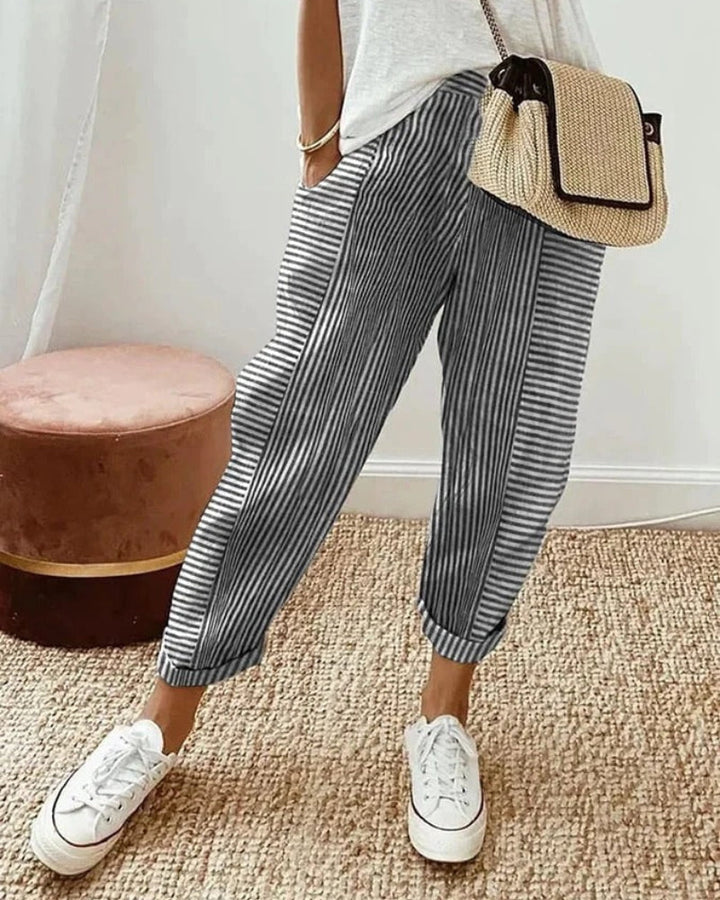 AMARA - PANTALONS RAYÉS