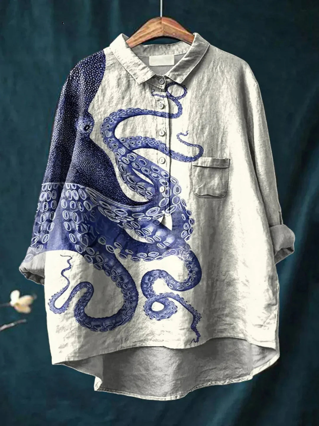 Coralie | Women's Art Print Casual  Shirt