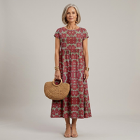 Elsie - Elegant Flowing Floral Dress