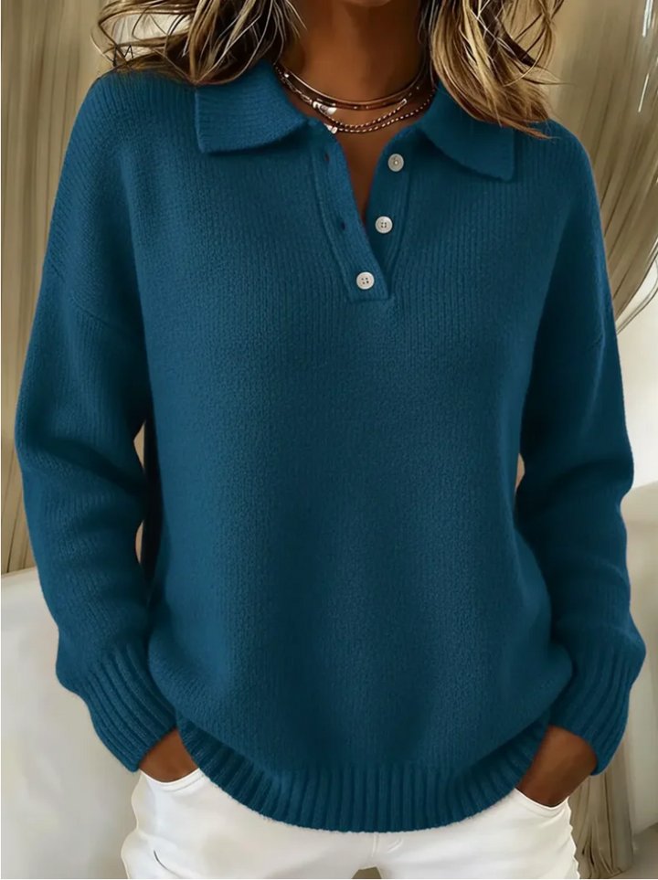 Nove™ | Chandail Polo en Maille Douce
