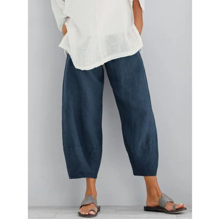 Elena™ | Elegant and Comfortable Linen Trousers