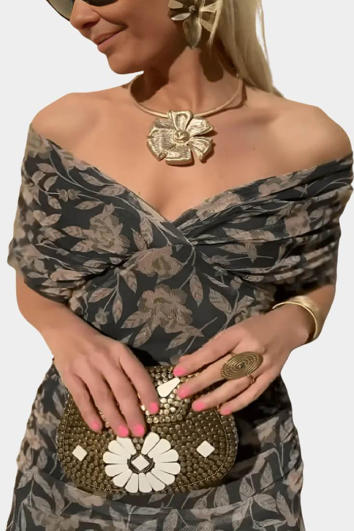 Sophia - Elegant Tummy-Concealing Pleated Dress