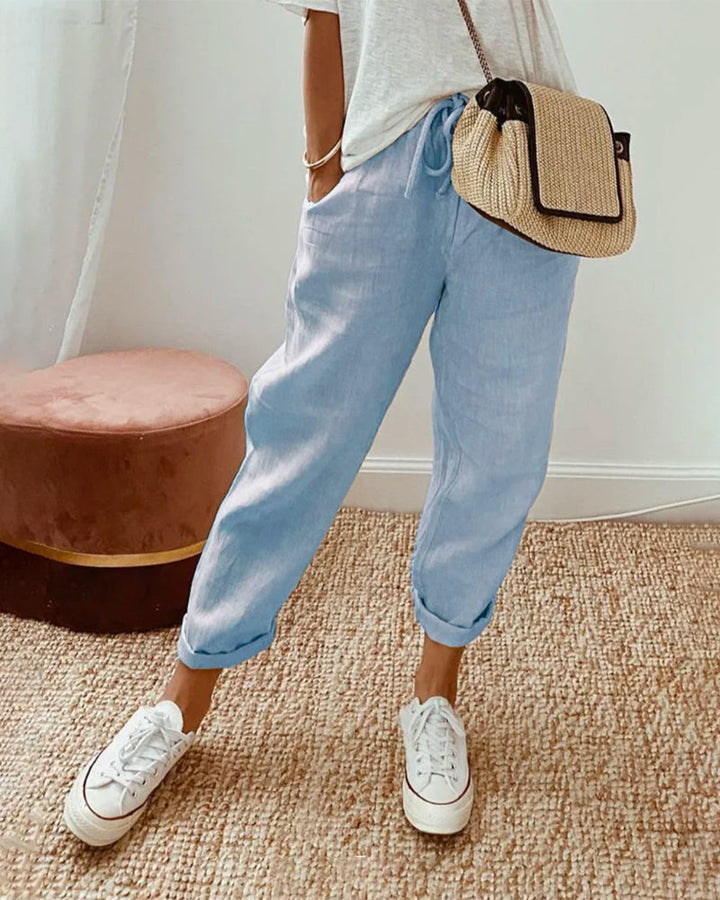 BALI - Pantalon en Coton Élégant