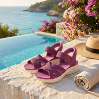Demi - Elastic Ankle Strap Sandals