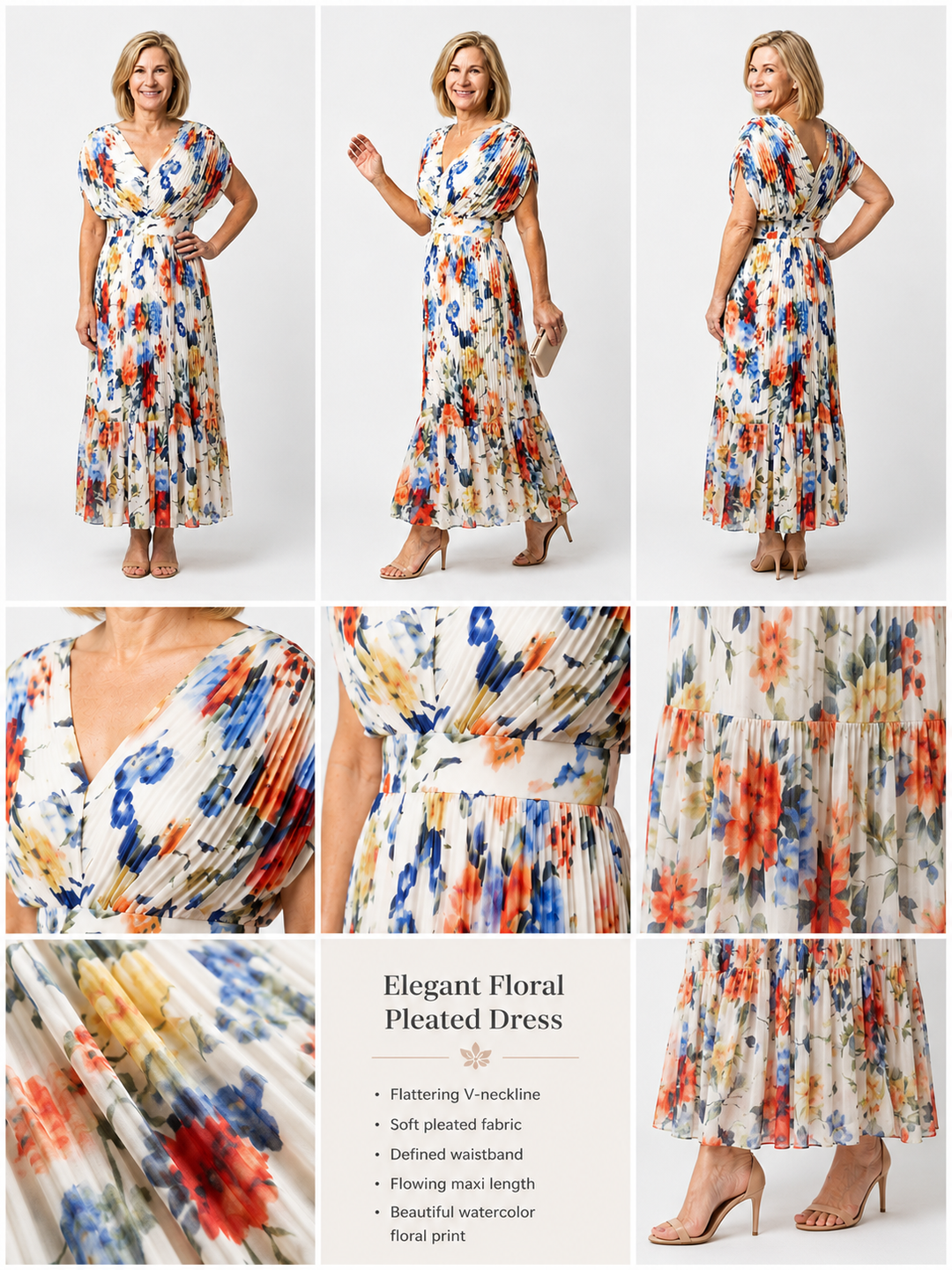 Savannah | Luxe Tummy-Covering Midi Dress