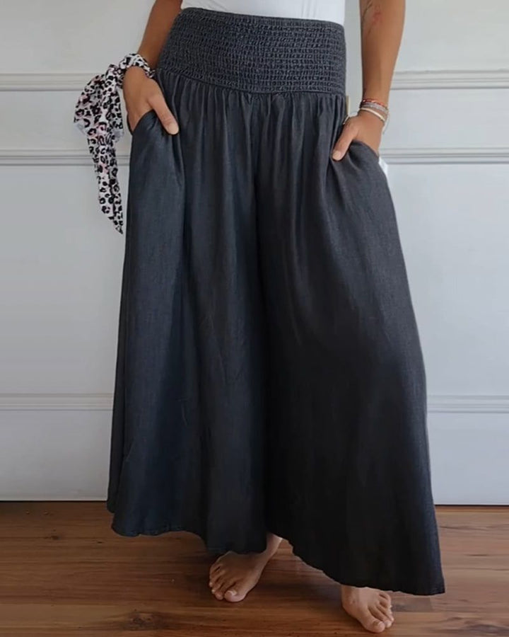 DANSA - PANTALONS CONFORTABLES AVEC TAILLE ÉLASTIQUE