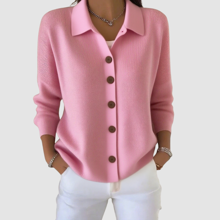 MARIELLE™ | Gilet en maille boutonné