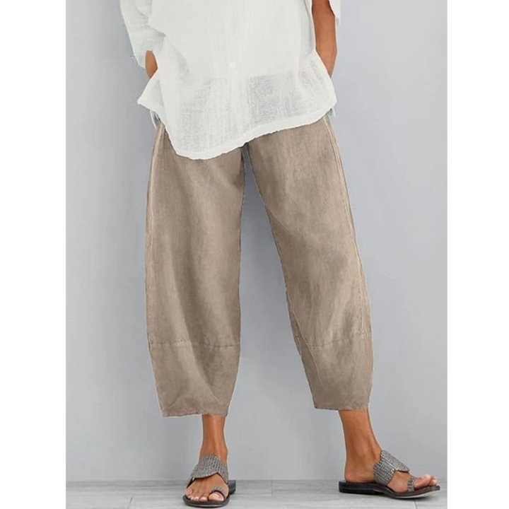 Elena™ | Elegant and Comfortable Linen Trousers