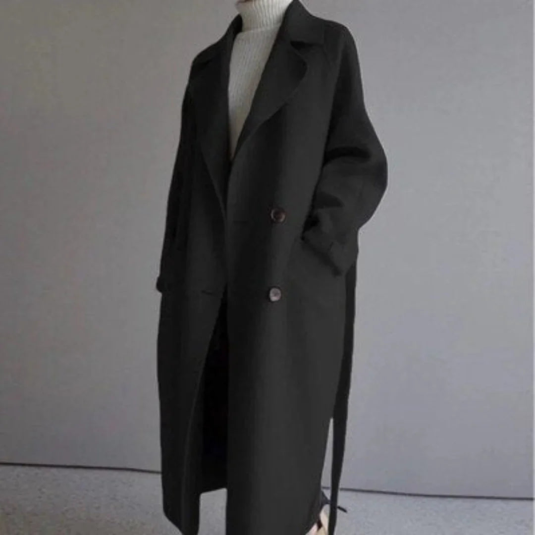 Ivy™ | Manteau Long Chic & Élégant