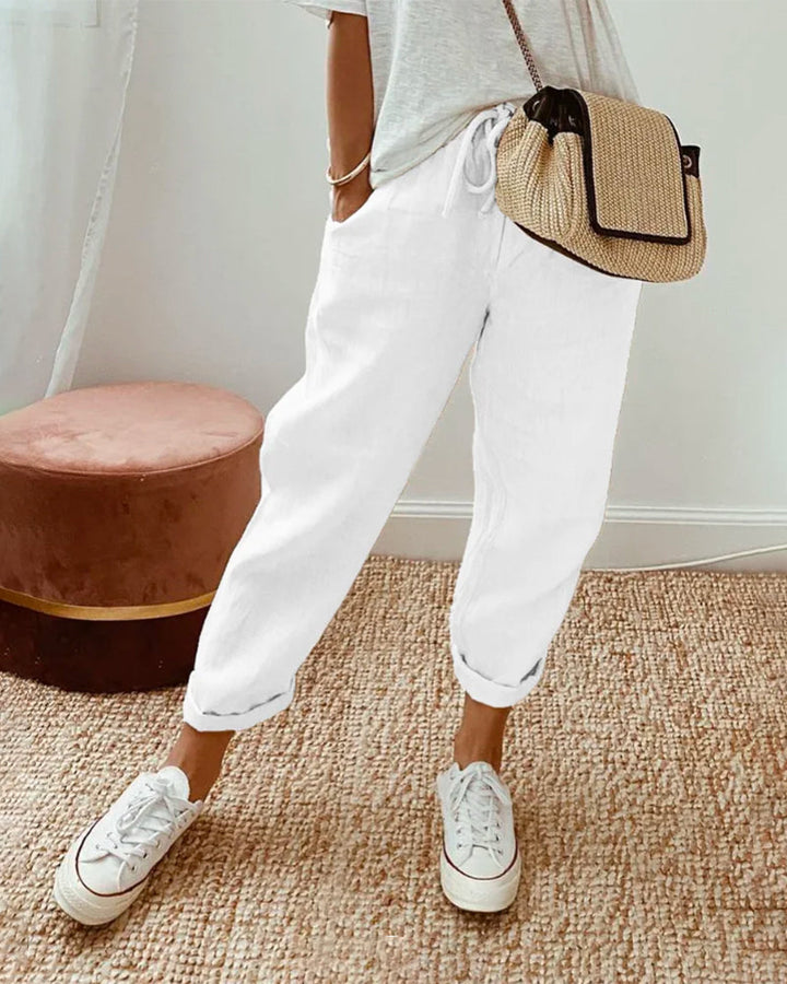 BALI - Pantalon en Coton Élégant