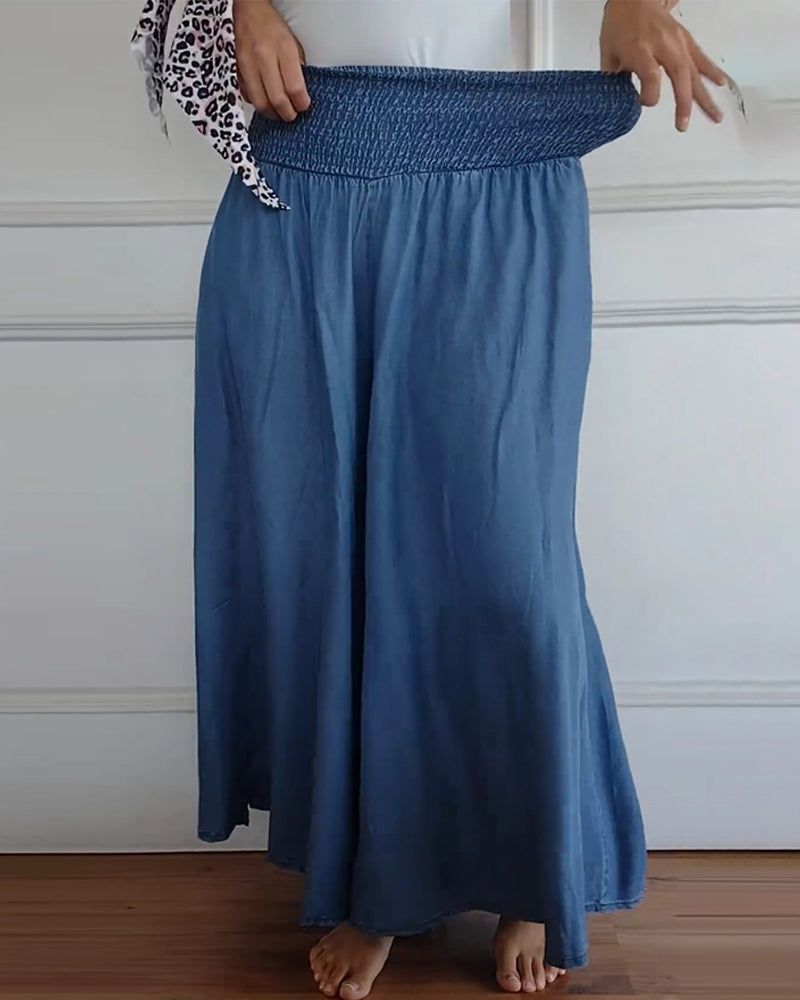 DANSA - PANTALONS CONFORTABLES AVEC TAILLE ÉLASTIQUE