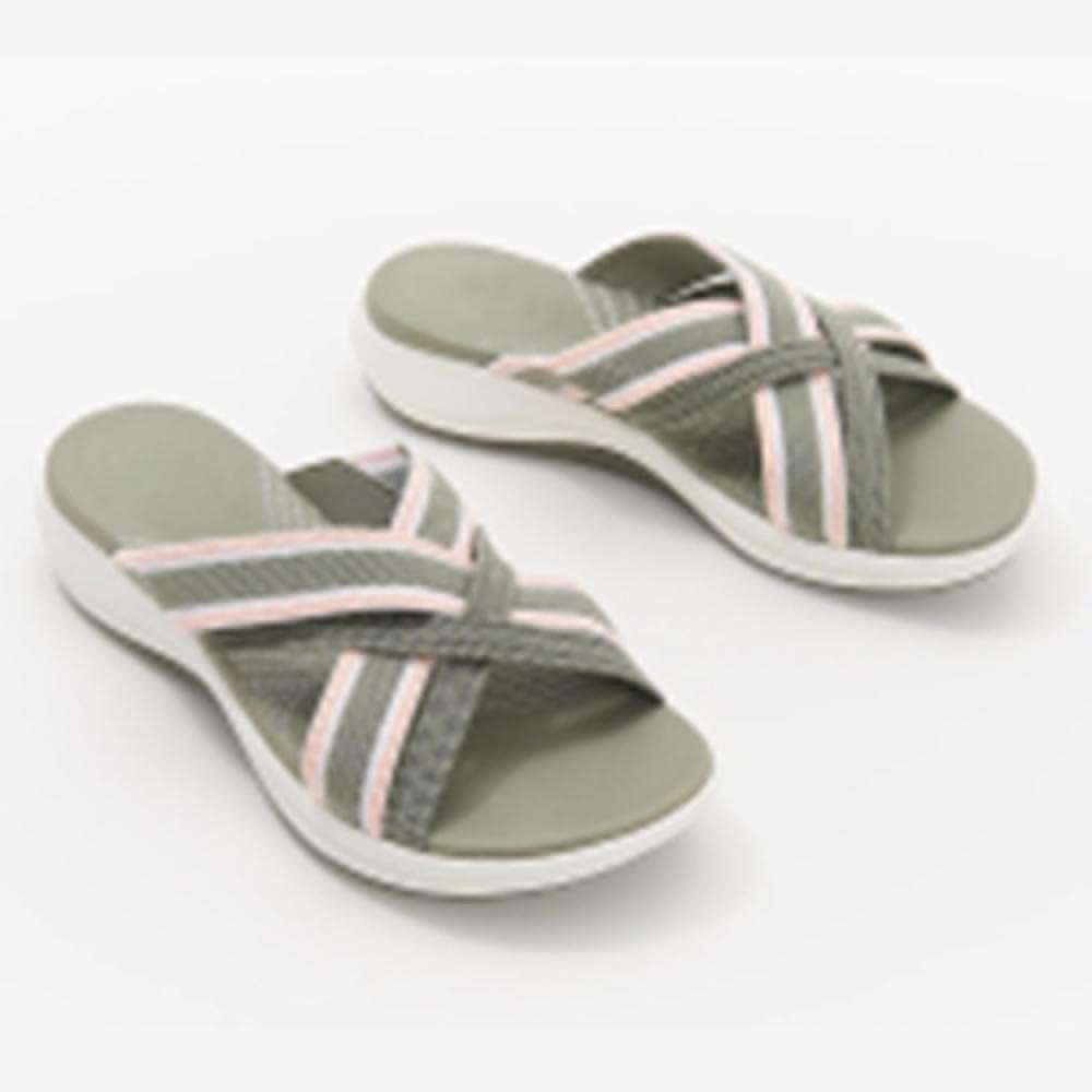 Aerynna™ | Sandales Croisées Confort Orthopédique