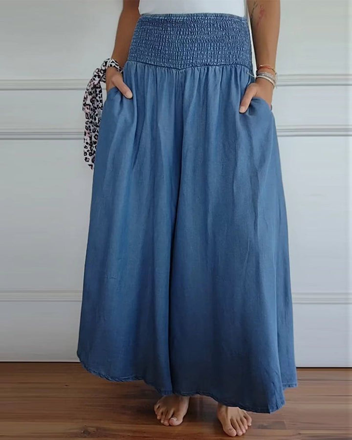 DANSA - PANTALONS CONFORTABLES AVEC TAILLE ÉLASTIQUE