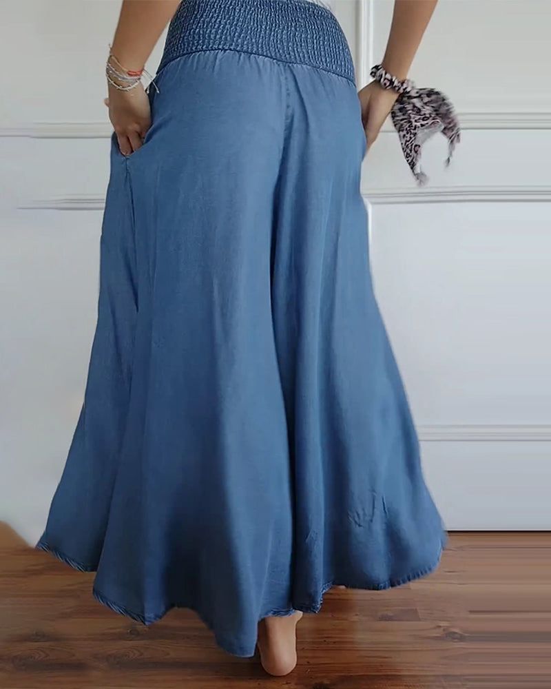 DANSA - PANTALONS CONFORTABLES AVEC TAILLE ÉLASTIQUE