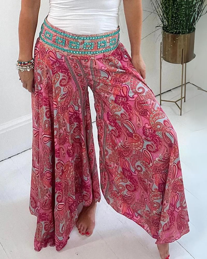 AIRES - PANTALONS BOHO FLUIDES