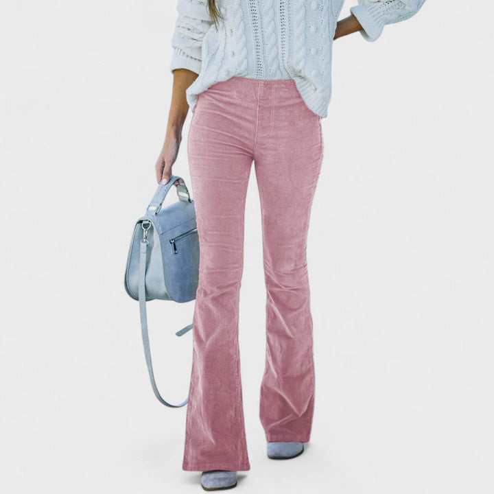 Chalvessa | Pantalon Évasé Élégant