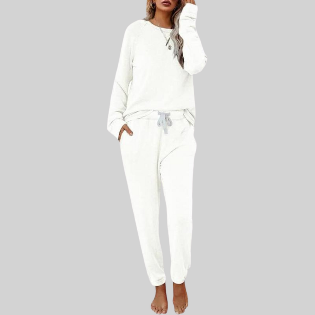 JOCELY™ – Ensemble Décontracté Manches Longues & Pantalon Jogging