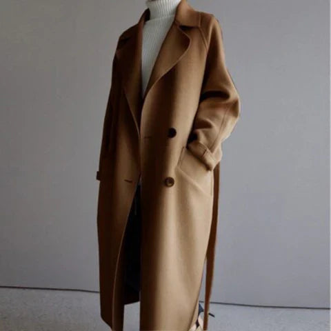 Ivy™ | Manteau Long Chic & Élégant