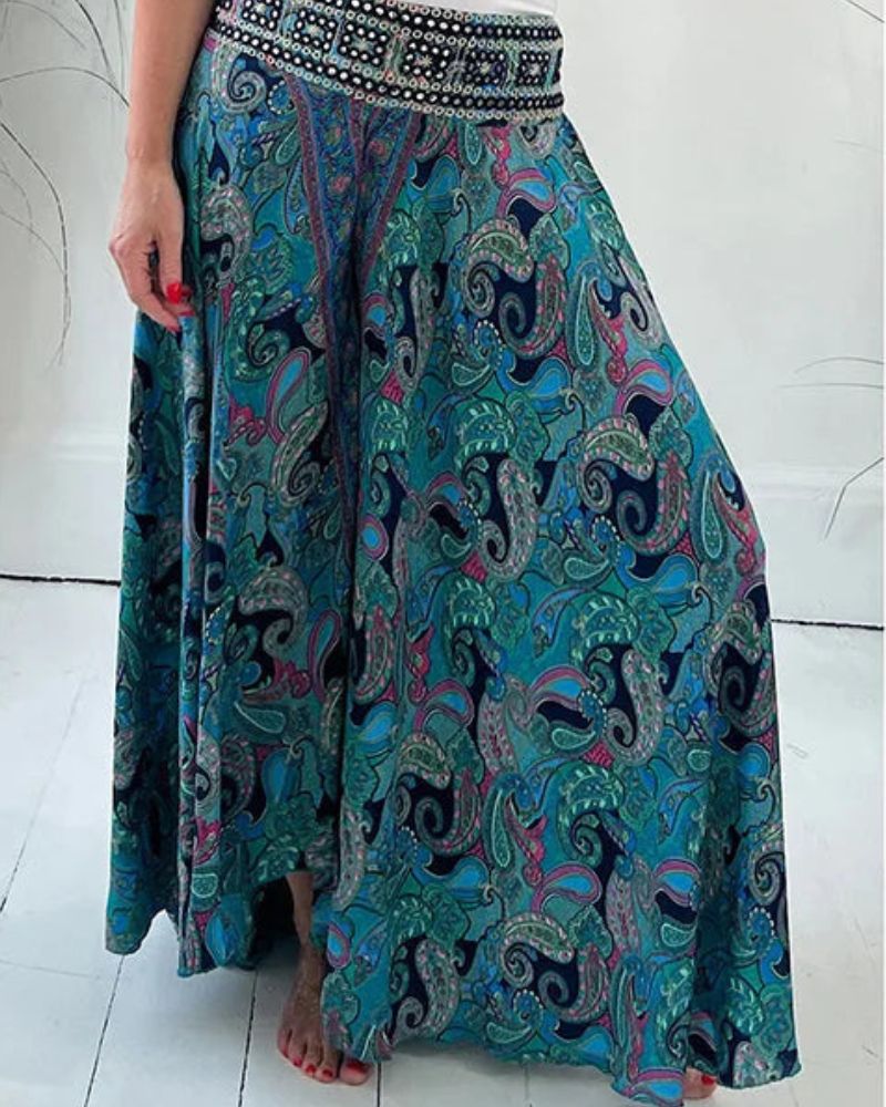 AIRES - PANTALONS BOHO FLUIDES