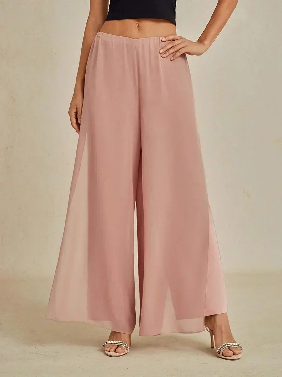 Fluressa | Pantalon fluide à ourlet fendu