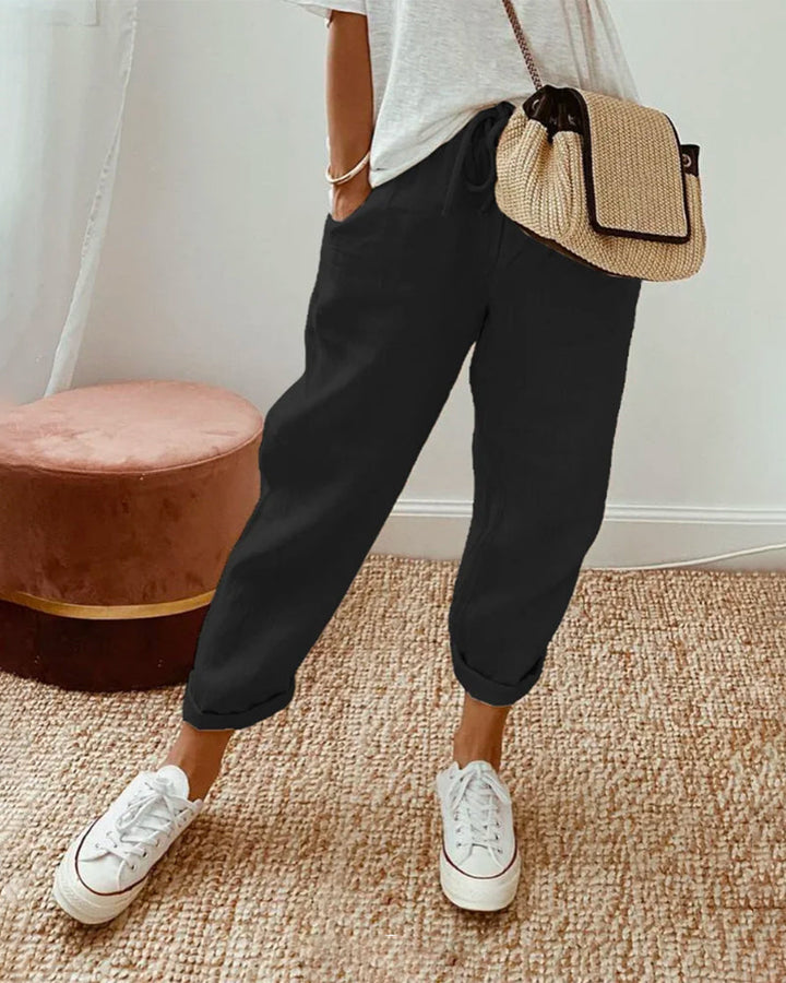 BALI - Pantalon en Coton Élégant