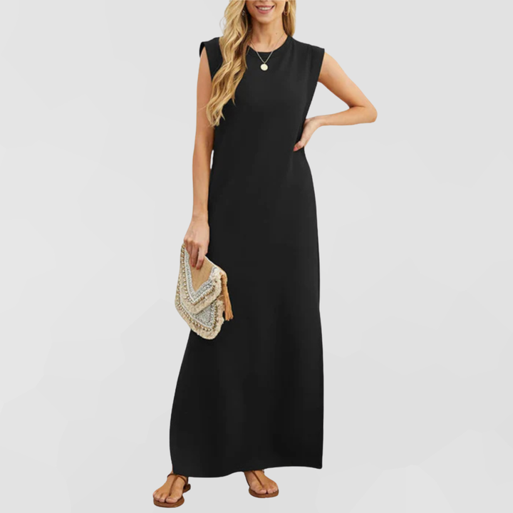 JANNY | Robe fendue pour femme