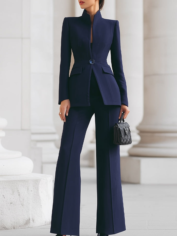 Sloane™ | Ensemble Blazer Ajusté & Pantalon