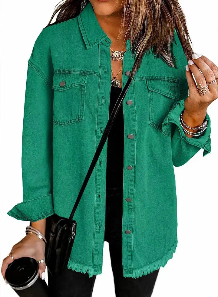 Eleanor - Casual Layering Denim Jacket