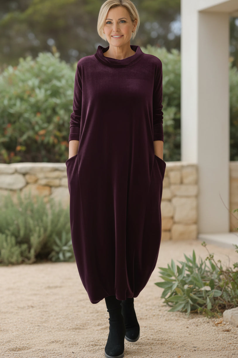 RORY - ELEGANT VELVET DRESS