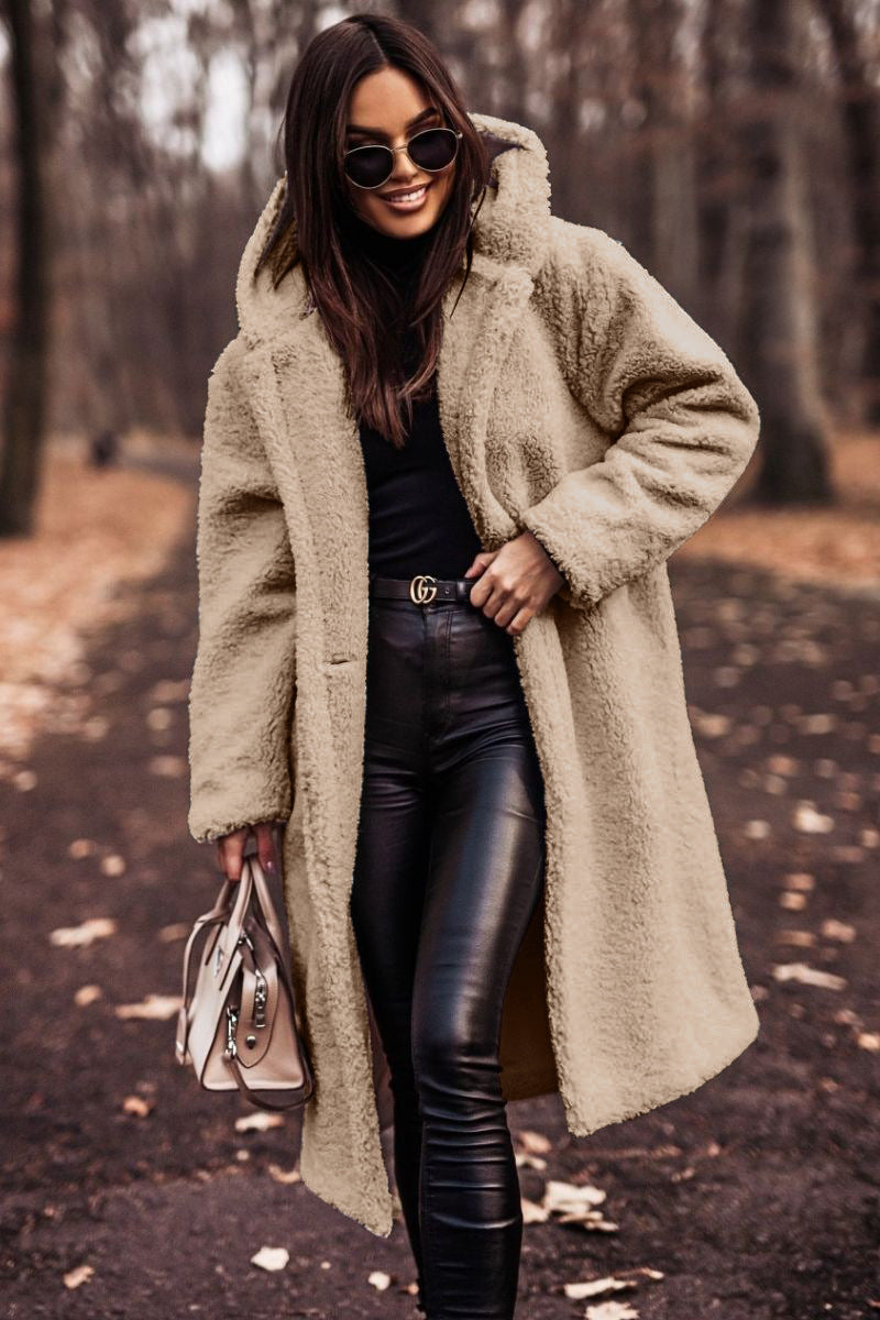 Rina | Manteau d’hiver en fleece douillet