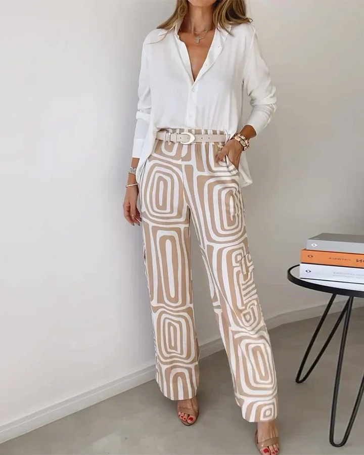 Lysa - Ensemble Confortable et Stylé (Ceinture OFFERTE)